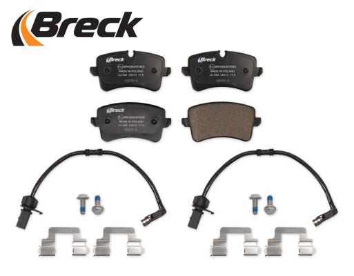 Brake Pad Set, disc brake BRECK 252140055400 3