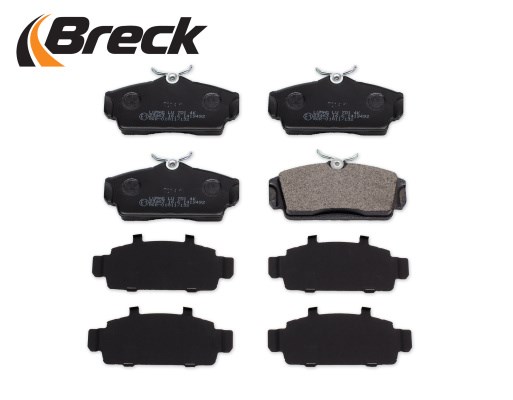 Brake Pad Set, disc brake BRECK 234630070100 3