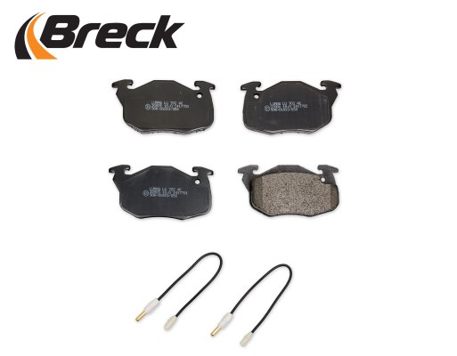 Brake Pad Set, disc brake BRECK 209050070210 3