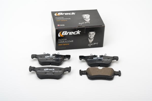 Brake Pad Set, disc brake BRECK 225680055400 2