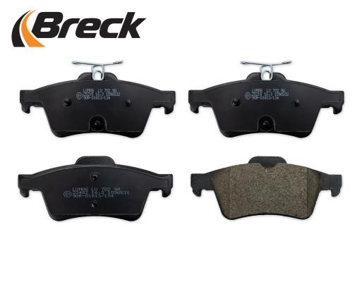 Brake Pad Set, disc brake BRECK 252180070200 3