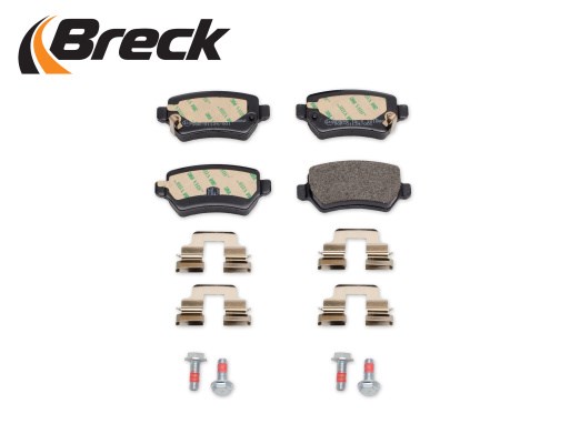 Brake Pad Set, disc brake BRECK 234170070410 3