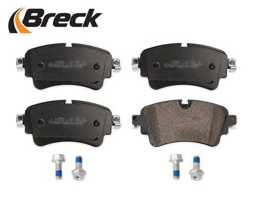Brake Pad Set, disc brake BRECK 223080070200 3