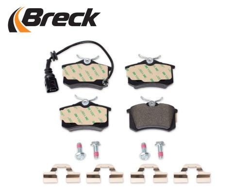 Brake Pad Set, disc brake BRECK 238231070410 3