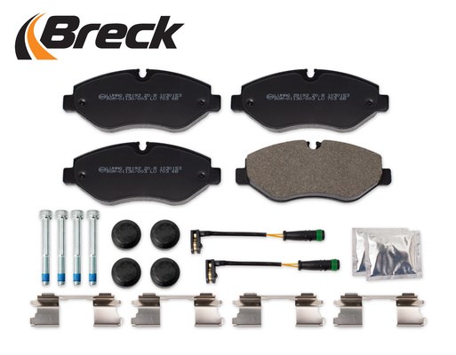 Brake Pad Set, disc brake BRECK 291920070300 2