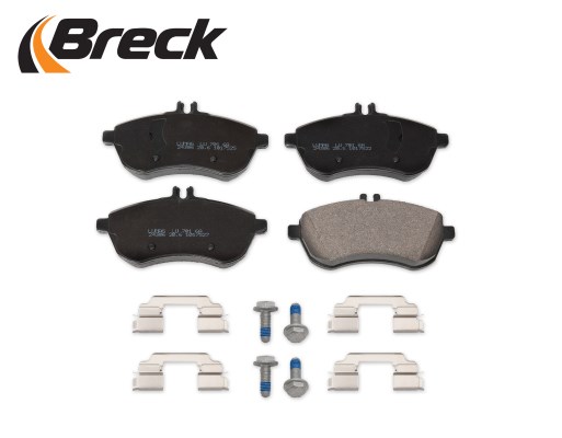 Brake Pad Set, disc brake BRECK 243060070110 3
