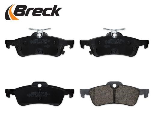 Brake Pad Set, disc brake BRECK 250540070400 3