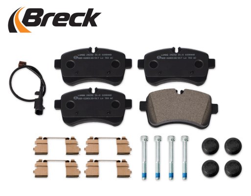 Brake Pad Set, disc brake BRECK 292320070300 3
