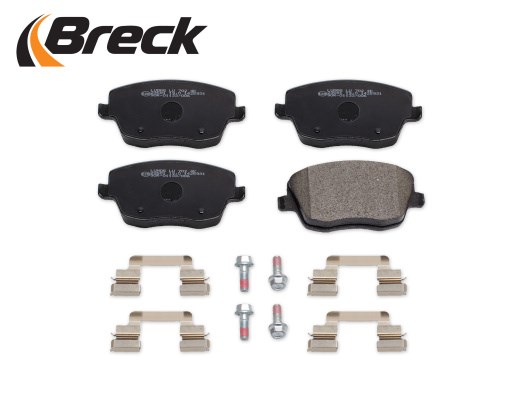 Brake Pad Set, disc brake BRECK 235810070200 3