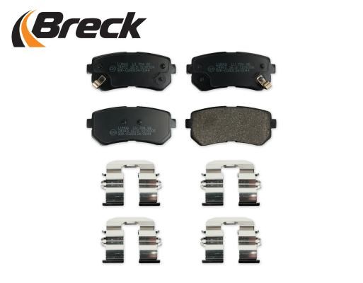 Brake Pad Set, disc brake BRECK 249490070400 3