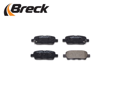 Brake Pad Set, disc brake BRECK 238710070210 3