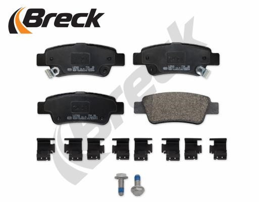 Brake Pad Set, disc brake BRECK 246350070400 3