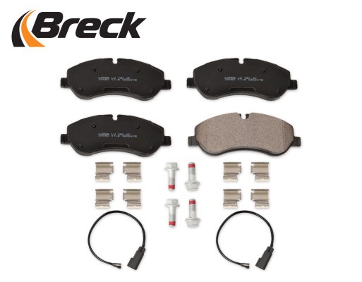 Brake Pad Set, disc brake BRECK 256020070300 3