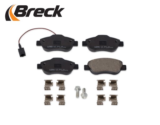 Brake Pad Set, disc brake BRECK 240720070210 3