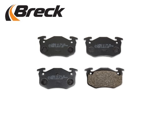 Brake Pad Set, disc brake BRECK 209730070400 3