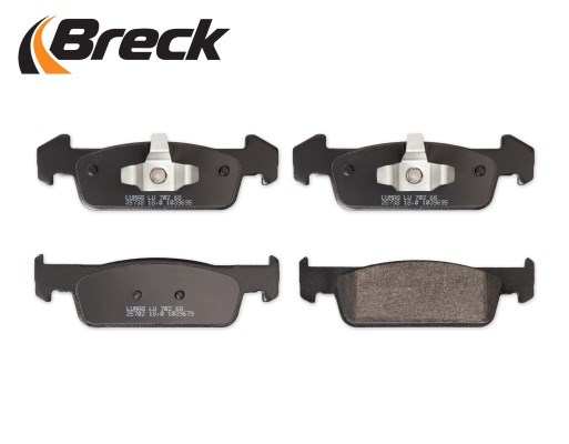 Brake Pad Set, disc brake BRECK 257380070200 3