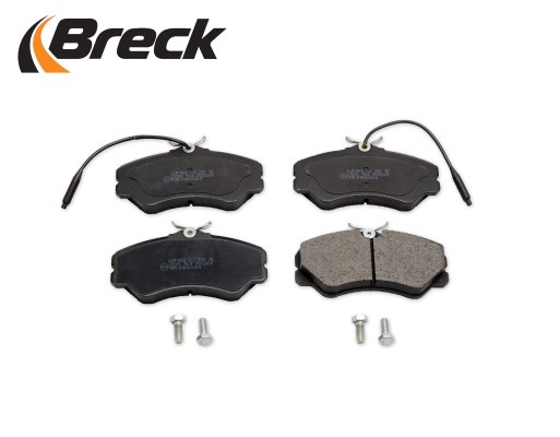 Brake Pad Set, disc brake BRECK 212050070310 3