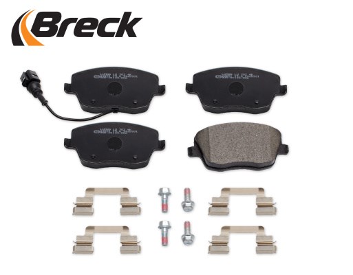 Brake Pad Set, disc brake BRECK 235810070210 3