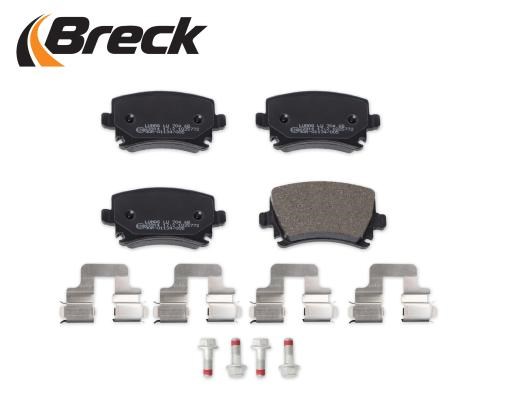 Brake Pad Set, disc brake BRECK 239140070400 3