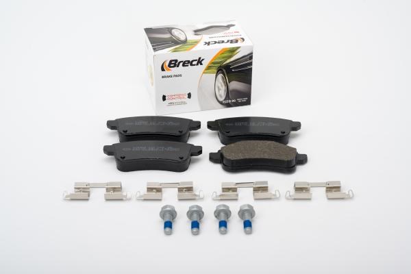 Brake Pad Set, disc brake BRECK 221030070400 2