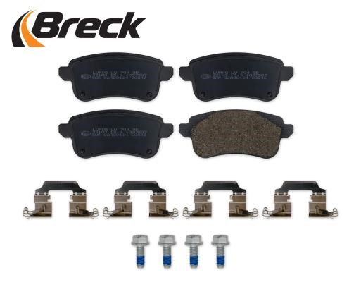 Brake Pad Set, disc brake BRECK 221030070400 3