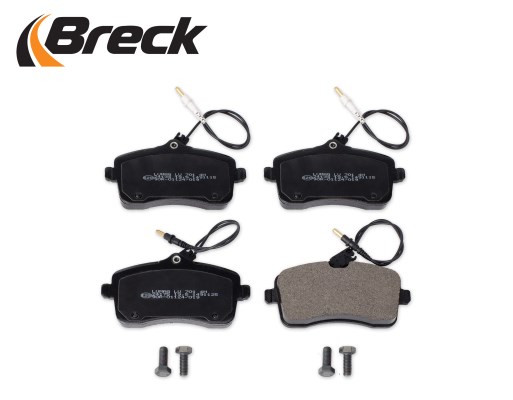 Brake Pad Set, disc brake BRECK 241340070110 3