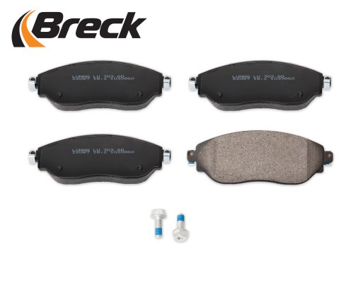 Brake Pad Set, disc brake BRECK 220870070300 3