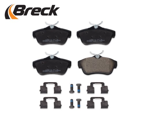 Brake Pad Set, disc brake BRECK 245780070200 3