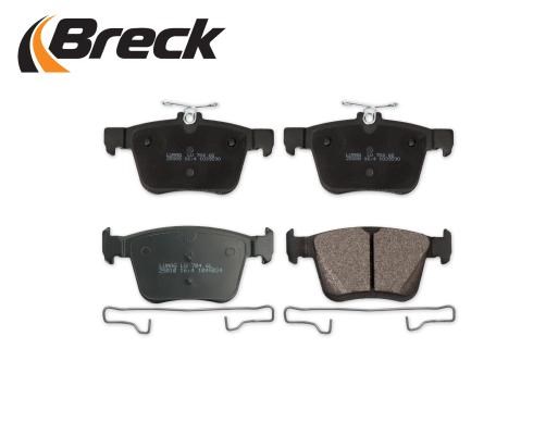 Brake Pad Set, disc brake BRECK 250080070400 3