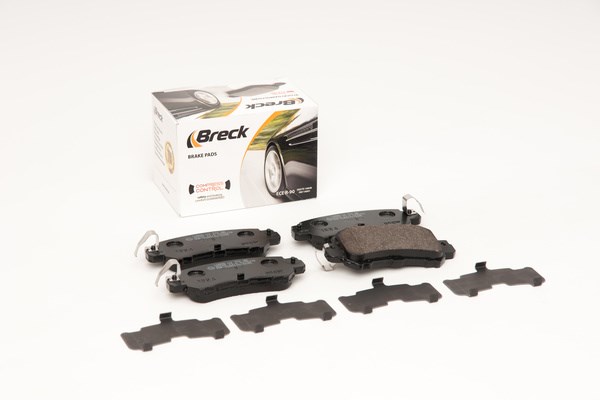 Brake Pad Set, disc brake BRECK 255400070200 2