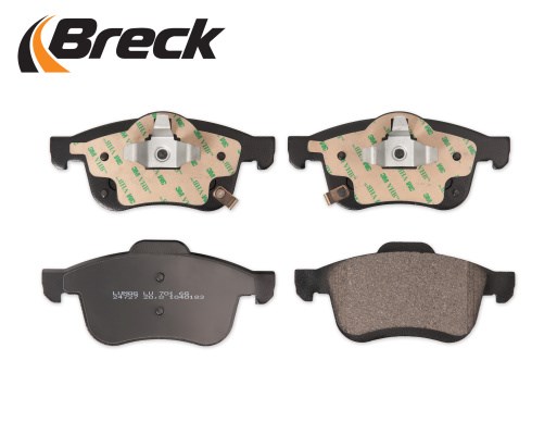 Brake Pad Set, disc brake BRECK 259060070100 3