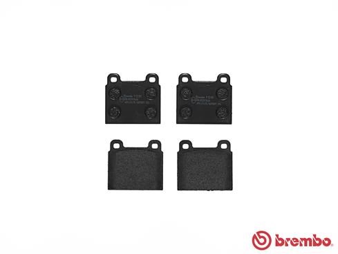 Brake Pad Set, disc brake BREMBO P23001 2