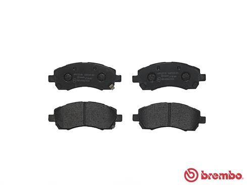 Brake Pad Set, disc brake BREMBO P78009 2