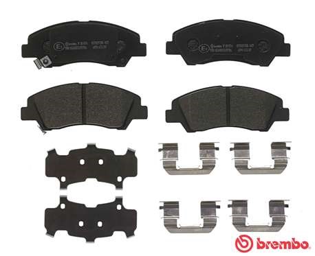 Brake Pad Set, disc brake BREMBO P30076 2
