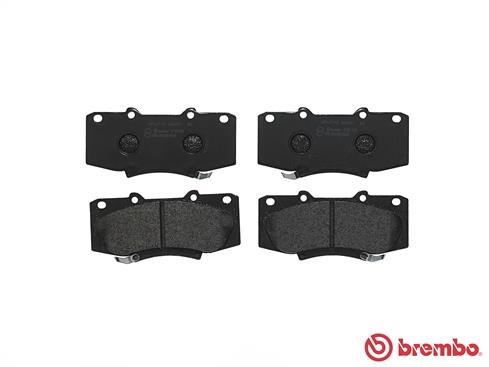 Brake Pad Set, disc brake BREMBO P83140 2