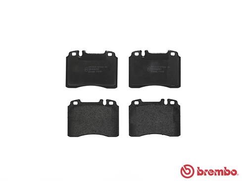 Brake Pad Set, disc brake BREMBO P50010 2