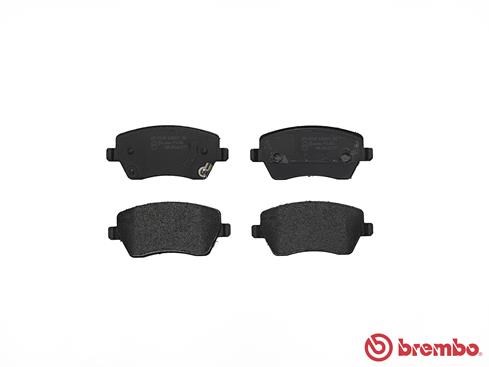 Brake Pad Set, disc brake BREMBO P56086 2