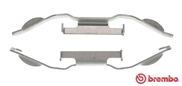Accessory Kit, brake caliper BREMBO A02224