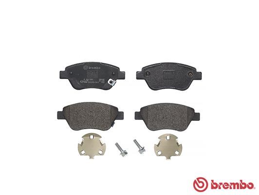 Brake Pad Set, disc brake BREMBO P59081 2