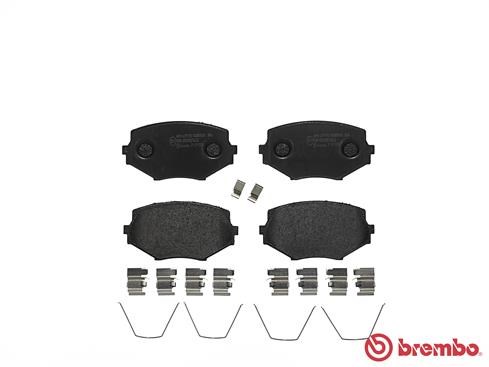 Brake Pad Set, disc brake BREMBO P49020 2