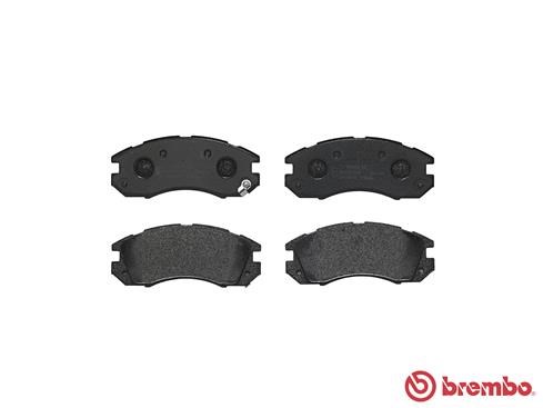 Brake Pad Set, disc brake BREMBO P78004 2