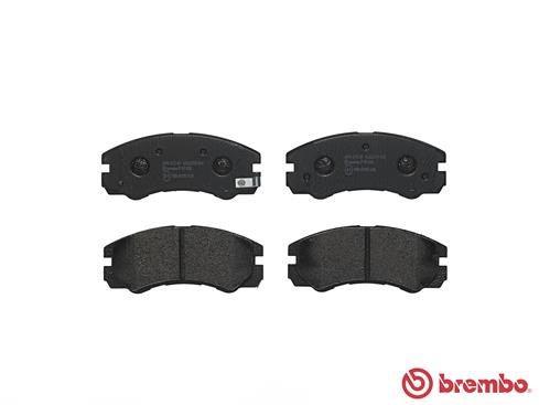 Brake Pad Set, disc brake BREMBO P59020 2