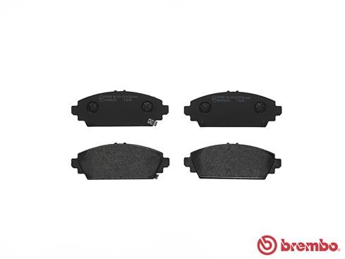 Brake Pad Set, disc brake BREMBO P28031 2