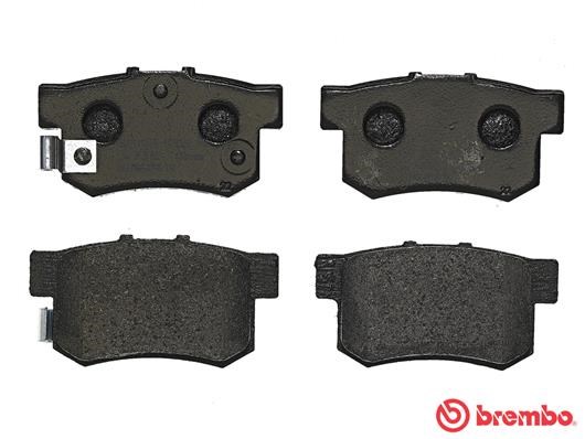Brake Pad Set, disc brake BREMBO P28022 2