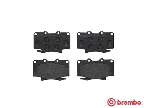 Brake Pad Set, disc brake BREMBO P83025 2