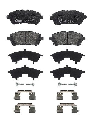 Brake Pad Set, disc brake BREMBO P24203 2