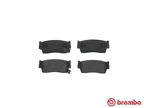 Brake Pad Set, disc brake BREMBO P79006 2