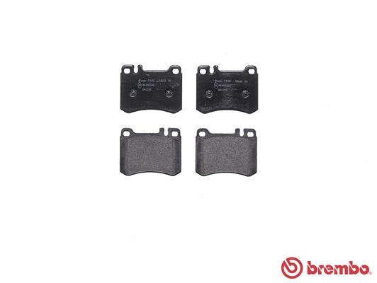 Brake Pad Set, disc brake BREMBO P50014 2