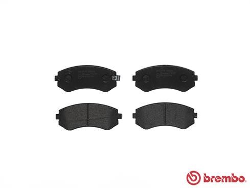 Brake Pad Set, disc brake BREMBO P56039 2