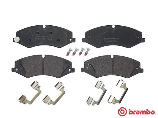 Brake Pad Set, disc brake BREMBO P44022 2
